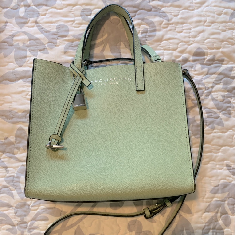 Marc Jacobs mint green cross body